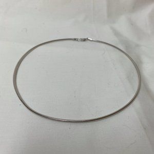 New Silver choker